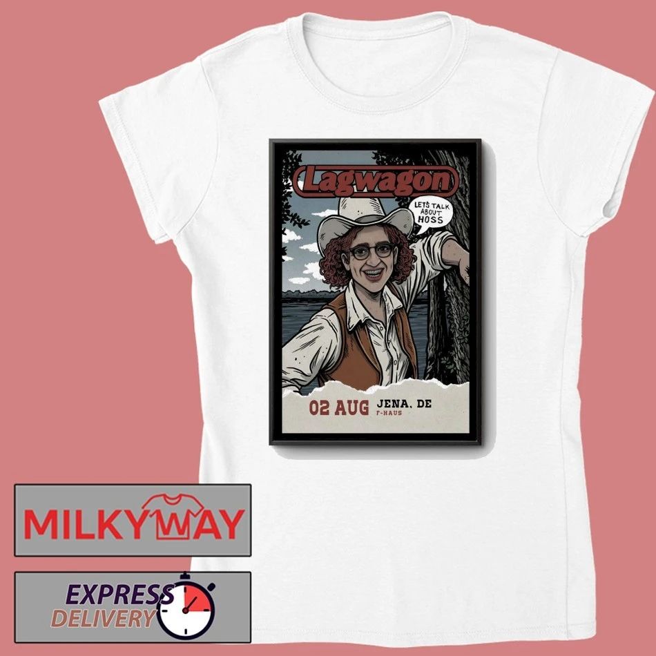 Lagwagon Jena DE Aug 2 2026 Poster shirt
