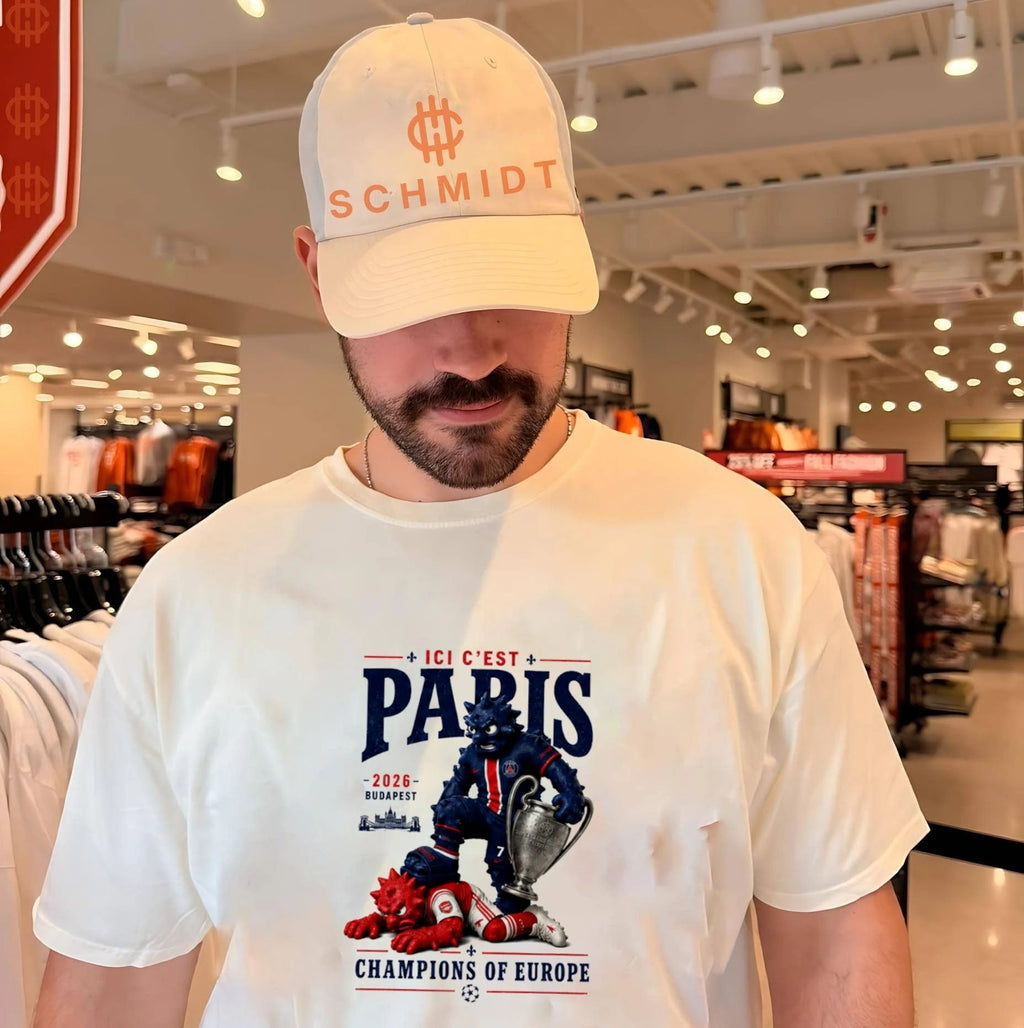 Ici C’est Paris 2026 Champions of Europe mascot shirt