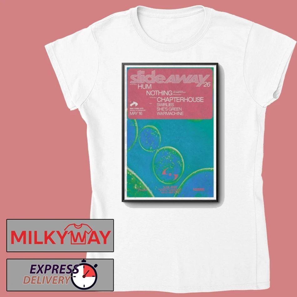 POSTER SLIDE AWAY 5.17.2026 New York City Tour shirt