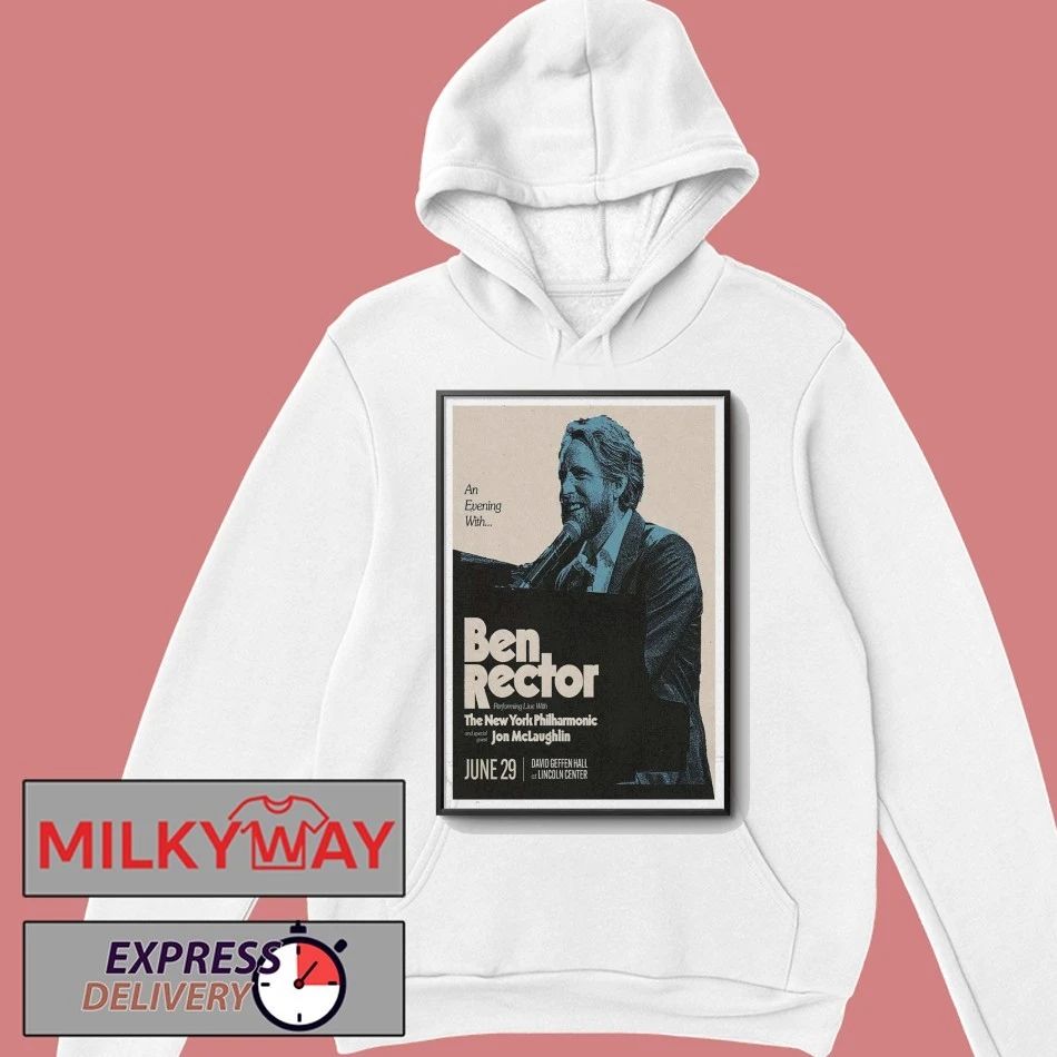 June 29 2026 Poster Tour Ben Rector New York Philharmonic shirt