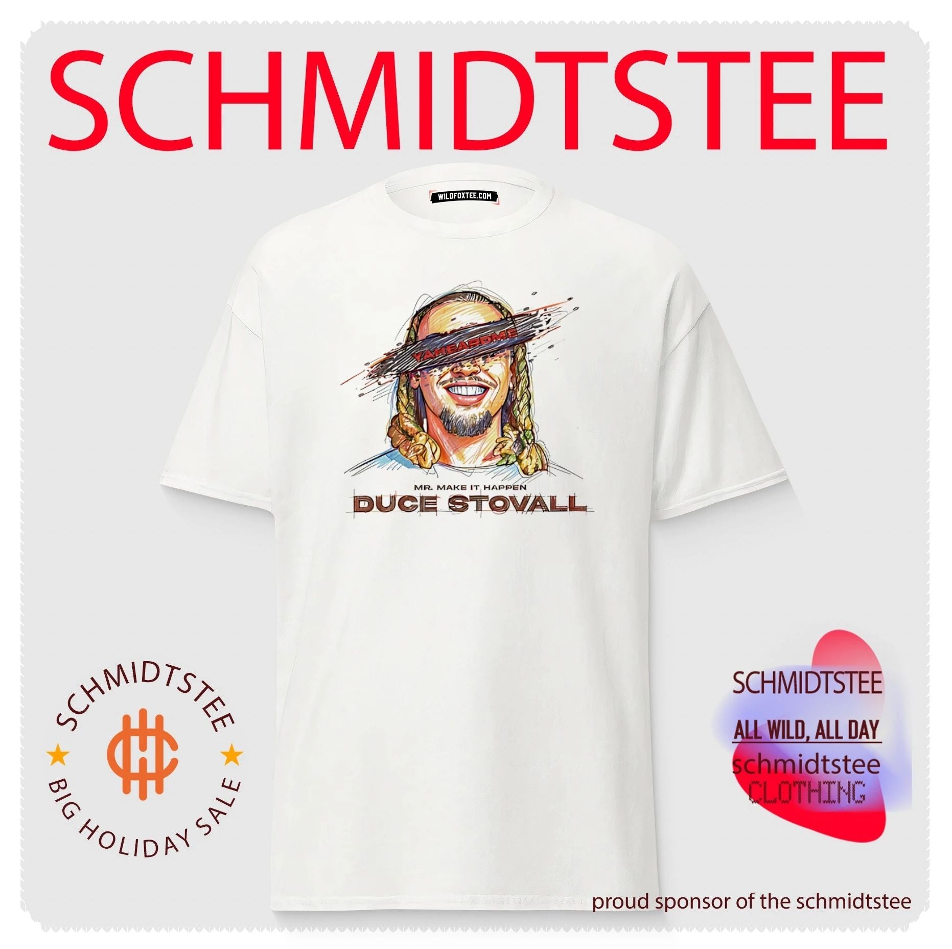 Mr make it happen Duce Stovall yaheardme potrait shirt