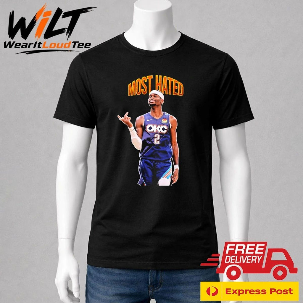Shai Gilgeous-Alexander Most Hated Shirt OCK Thunder