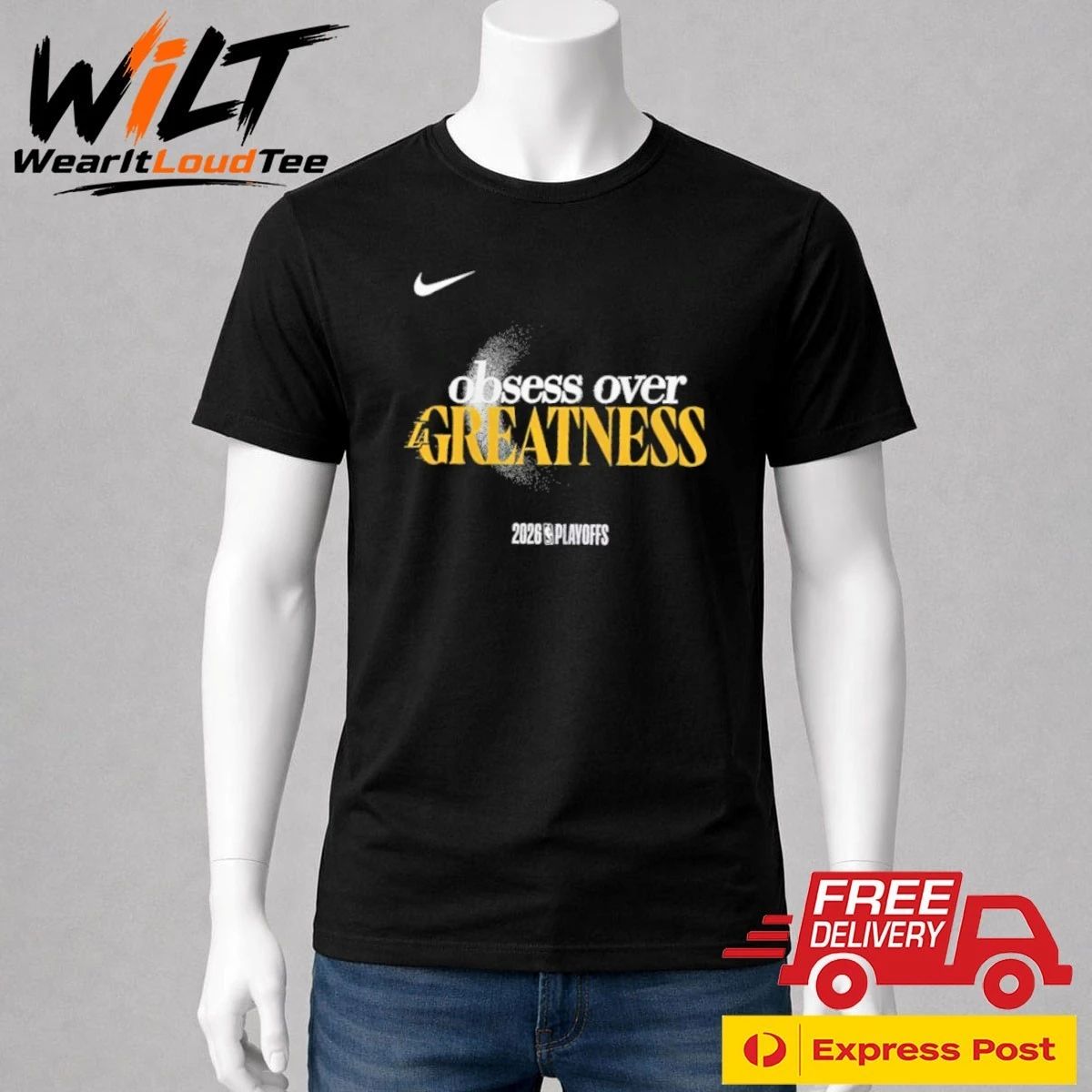 Obsess Over Greatness Los Angeles Lakers 2026 NBA Playoffs Shirt