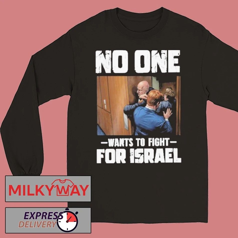 No One Wants To Fight For Israel Former US Marine Sgt Brian McGinnis Shirt