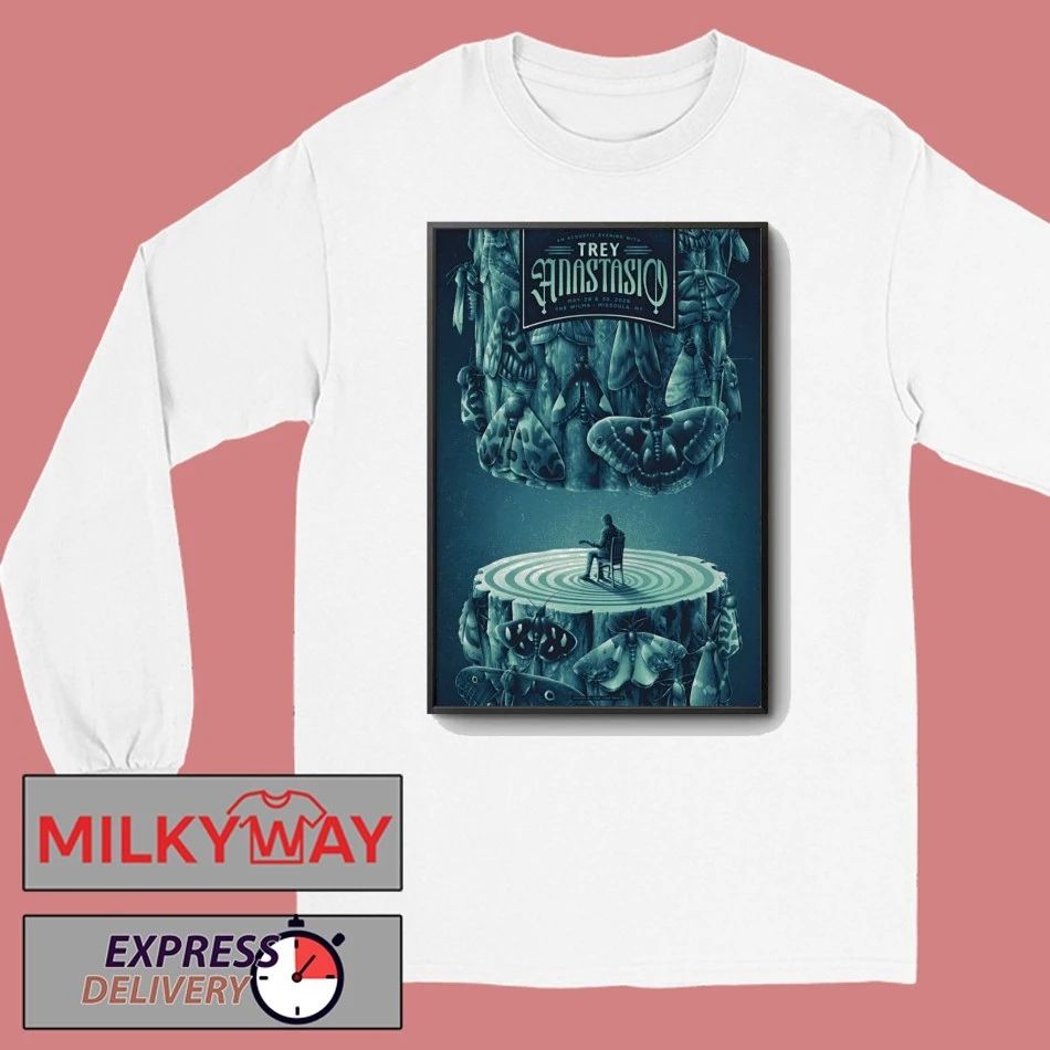 Trey Anastasio In Missoula MT On May 29-30 2926 Tour Poster shirt