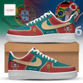 Portugal National Team 2026 Commemorative Custom Football Air Force 1 Shoes