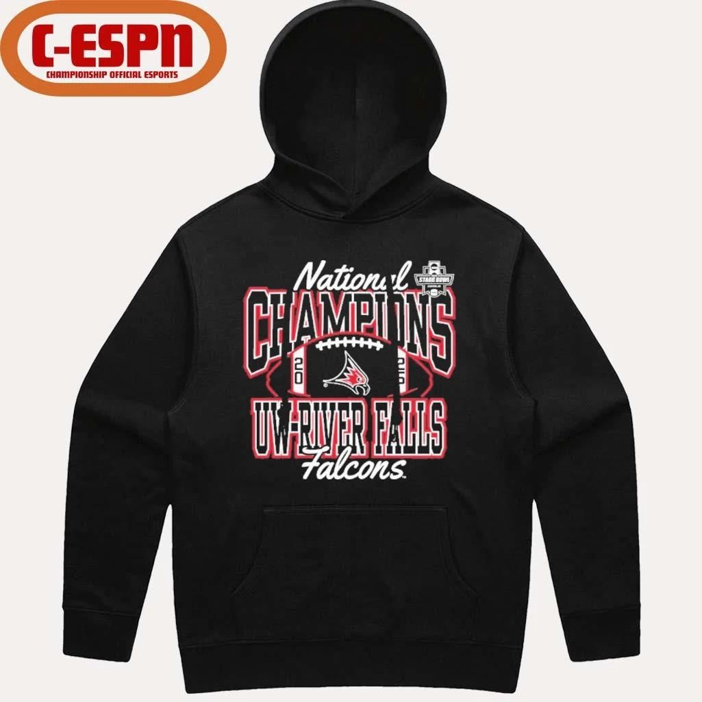 University of Wisconsin – River Falls Football 2025 DIII National Champions Shirt