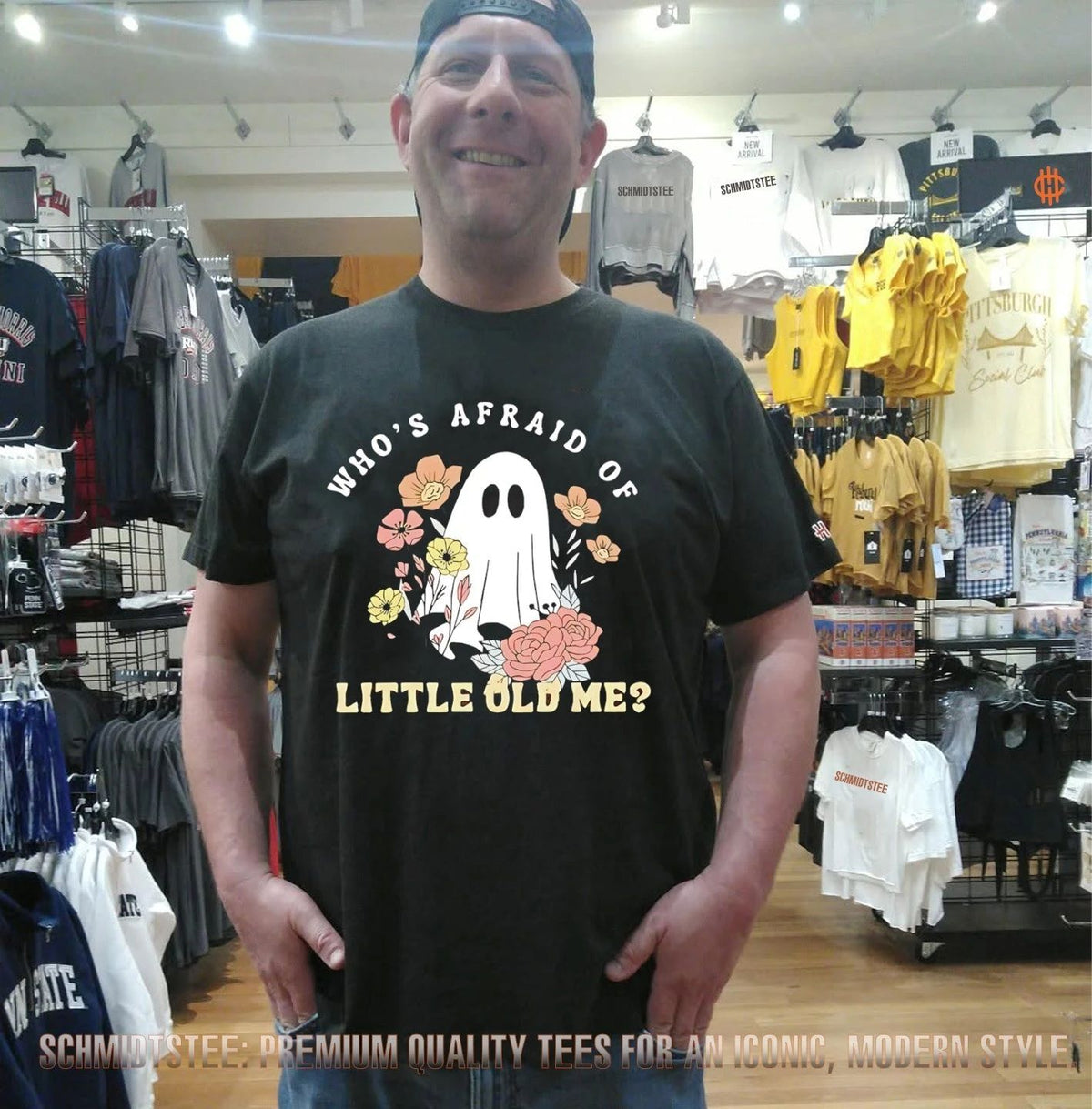 Ghost who’s afraid of little old me Halloween 2026 shirt