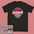 Arkansas Razorbacks Men’s Basketball 2026 SEC Tournament Champions Locker Room Cardinal Red T-Shirt
