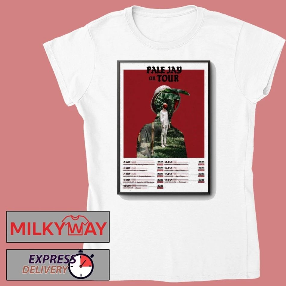 Pale Jay On Tour 2026 Poster Signed shirt