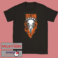 Those Damn Crows Skull On Fire 2024 Shirt