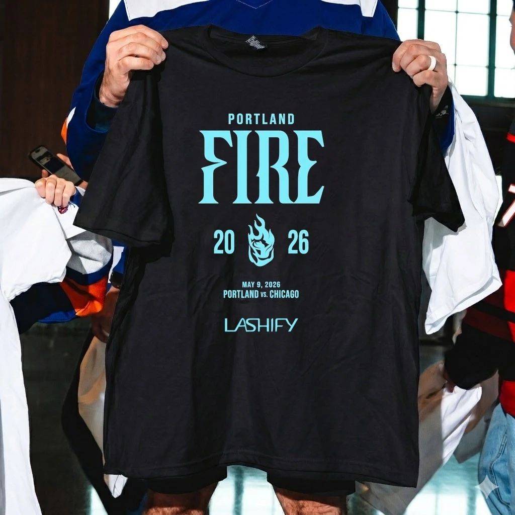 Portland Fire 2026 May 9 Portland Vs Chicago Lashify Shirt