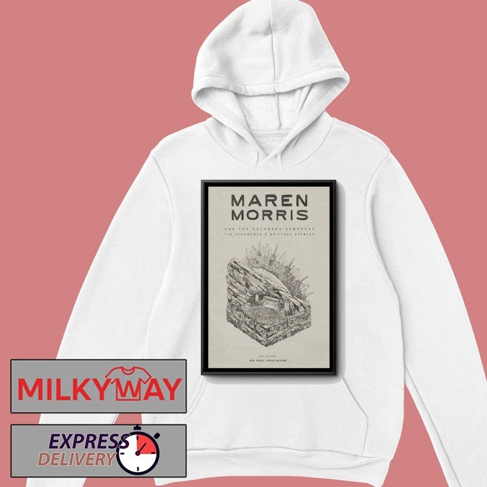 Maren Morris At Red Rocks Amphitheatre On Jul 19 2026 Poster shirt
