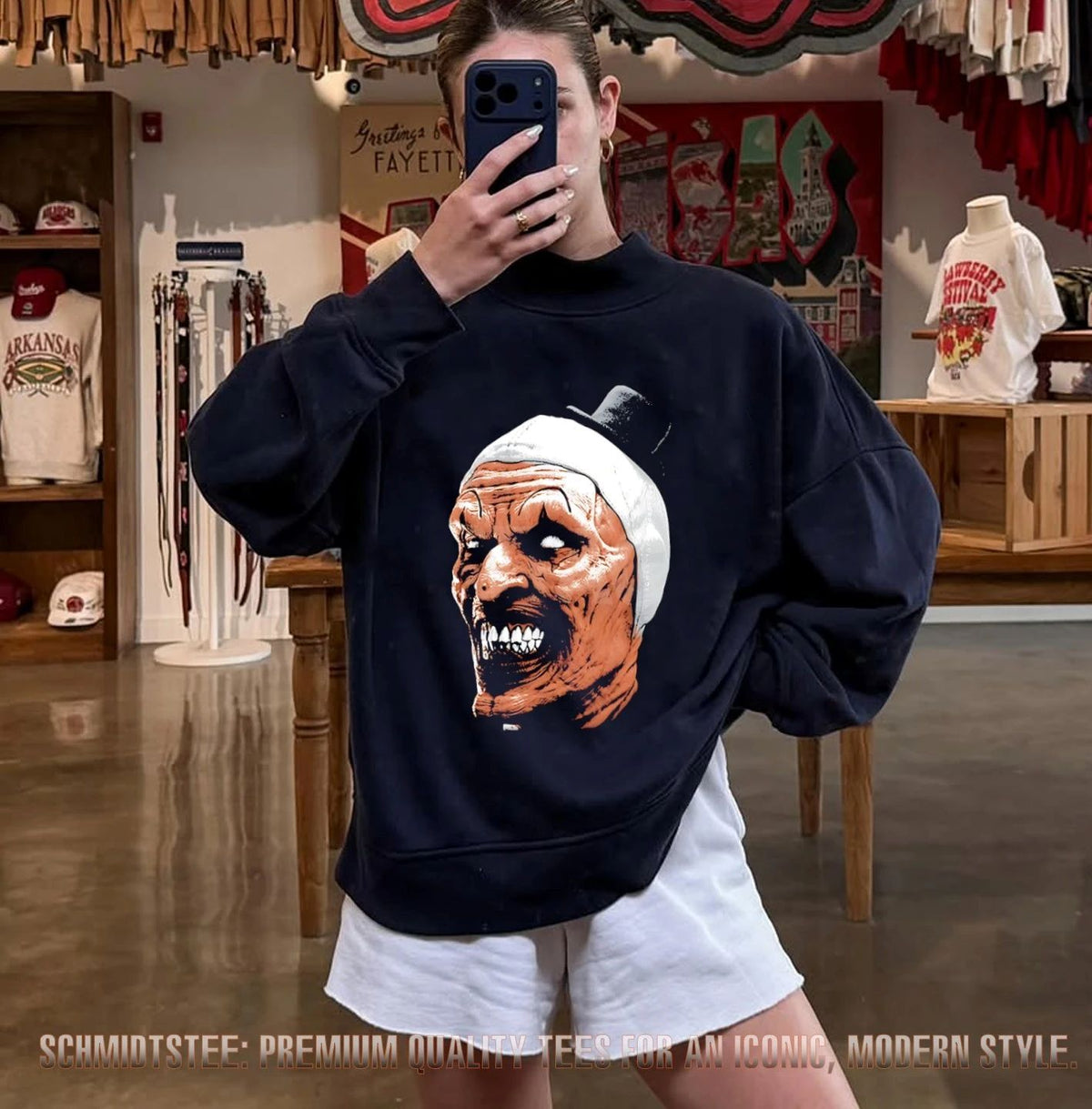 Art the Clown horror Halloween 2026 shirt