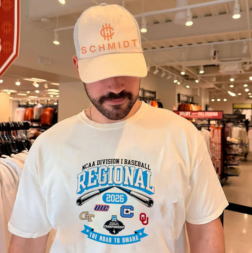 2026 NCAA Division I Baseball Regional Georgia Tech The Road To Omaha logos shirt