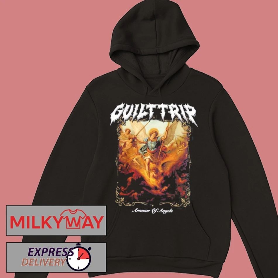 Guilt Trip Armour Of Angels Album Merch Bundle Cover Art T-Shirt