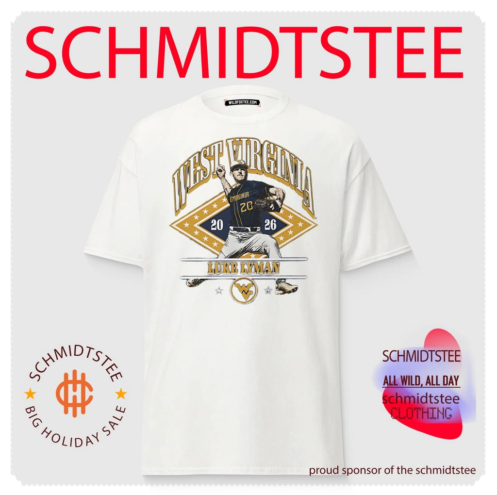 West Virginia Mountaineers Luke Lyman 2026 graphic shirt