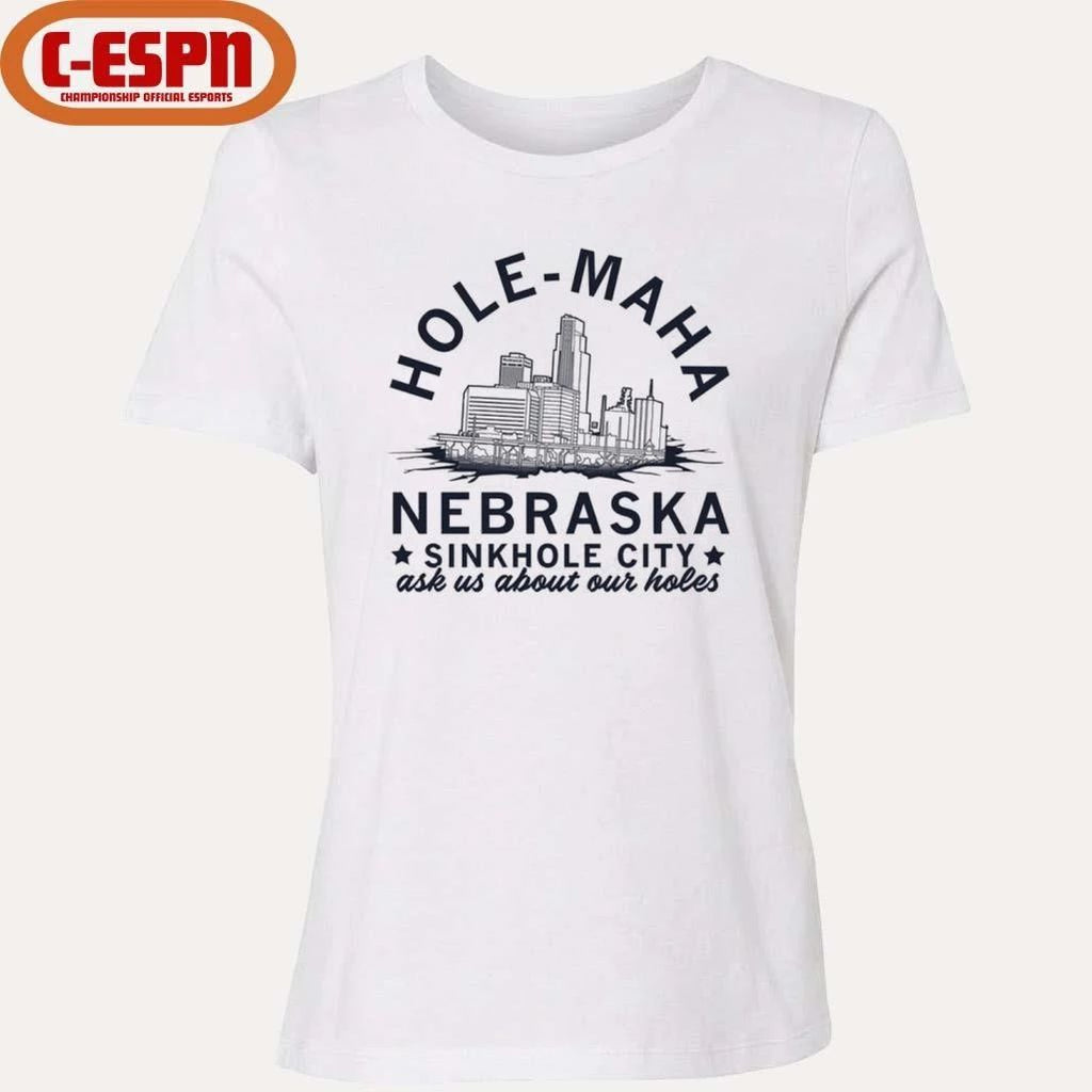 Hole-Maha Nebraska Sinkhole City Shirt