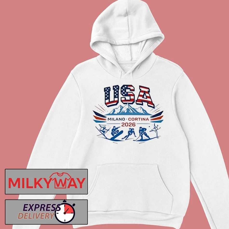 Usa Milano Cortina 2026 Winter Olympics Shirt