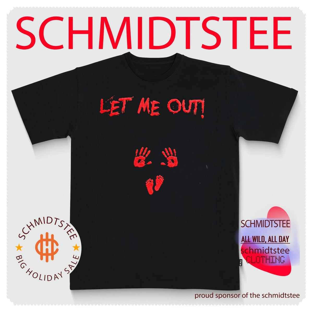 Let Me Out Blood Halloween 2026 Shirt