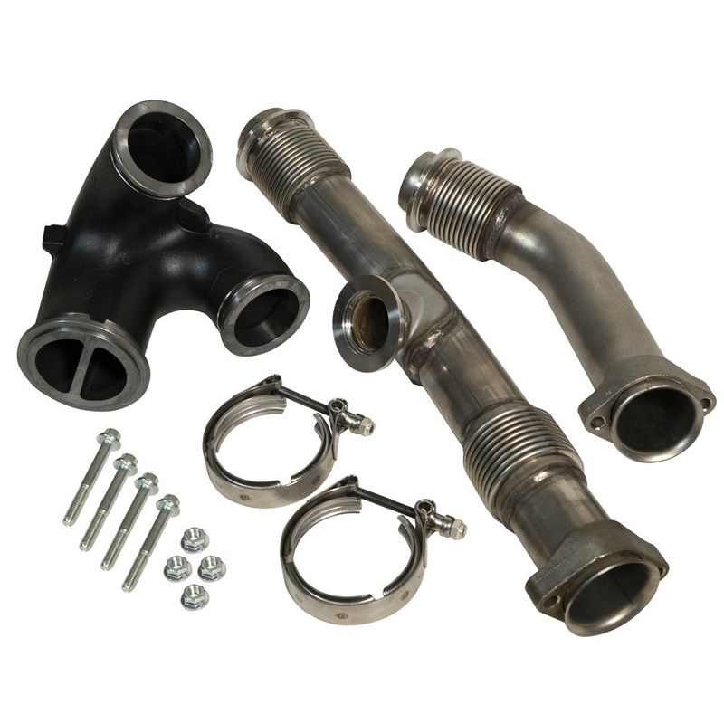 BD 6.0L Powerstroke Up-Pipes Kit w/EGR Connector – Ford 2004.5-2007 1043918