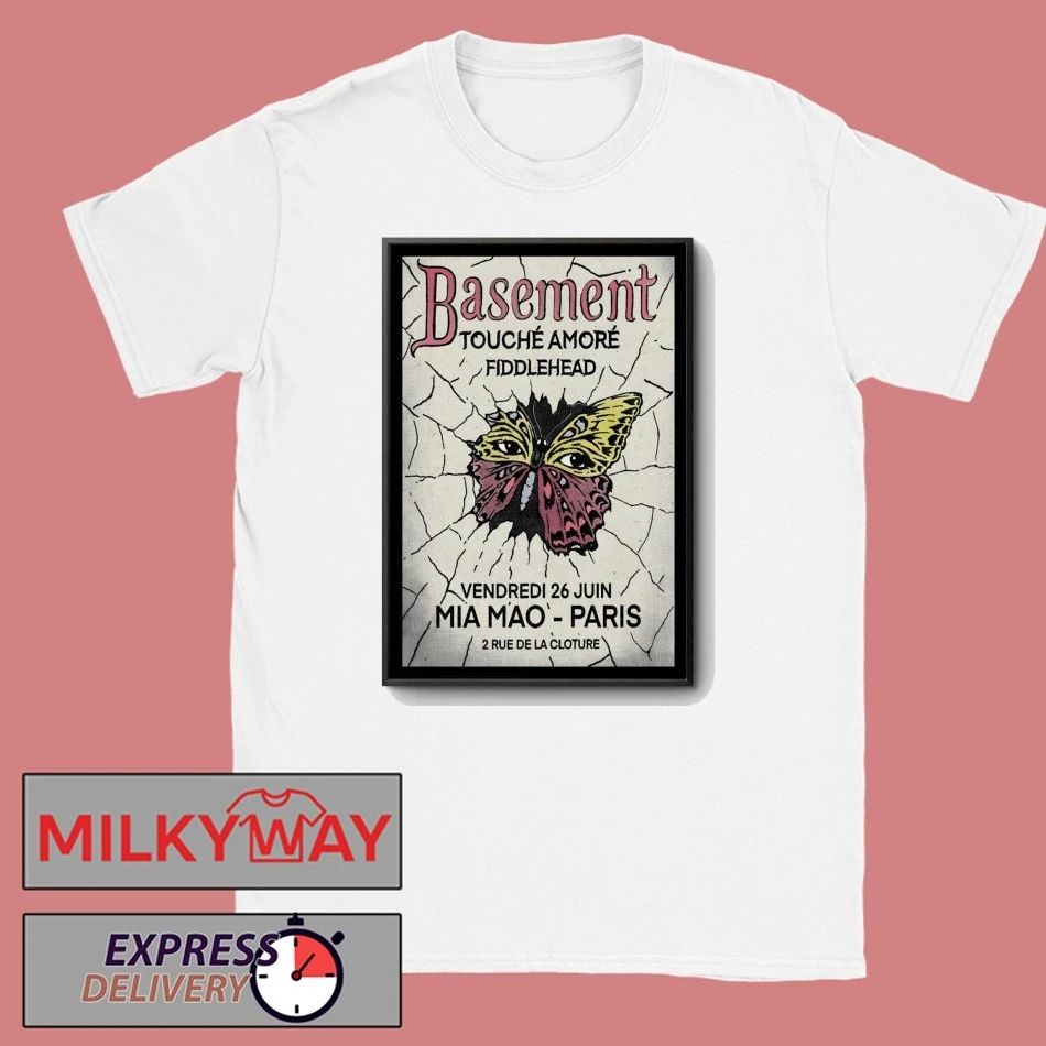 Basement Paris FR On Jun 26 2026 Event Poster shirt