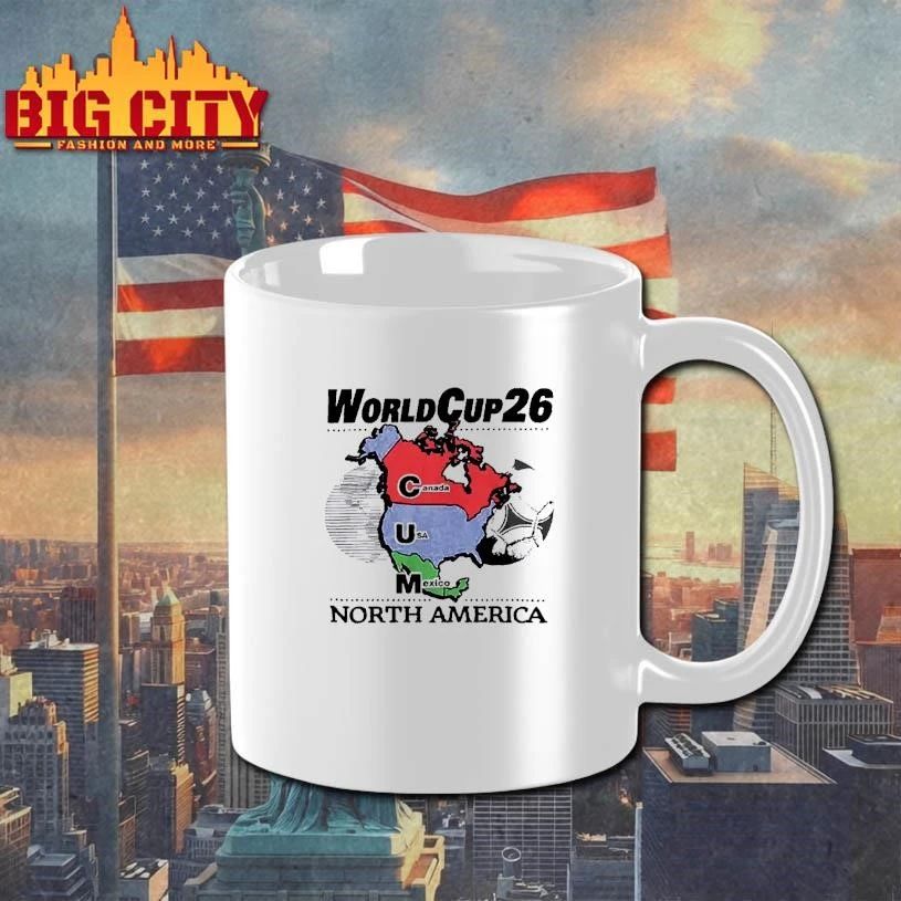 World Cup 26 Cum Map Shirt