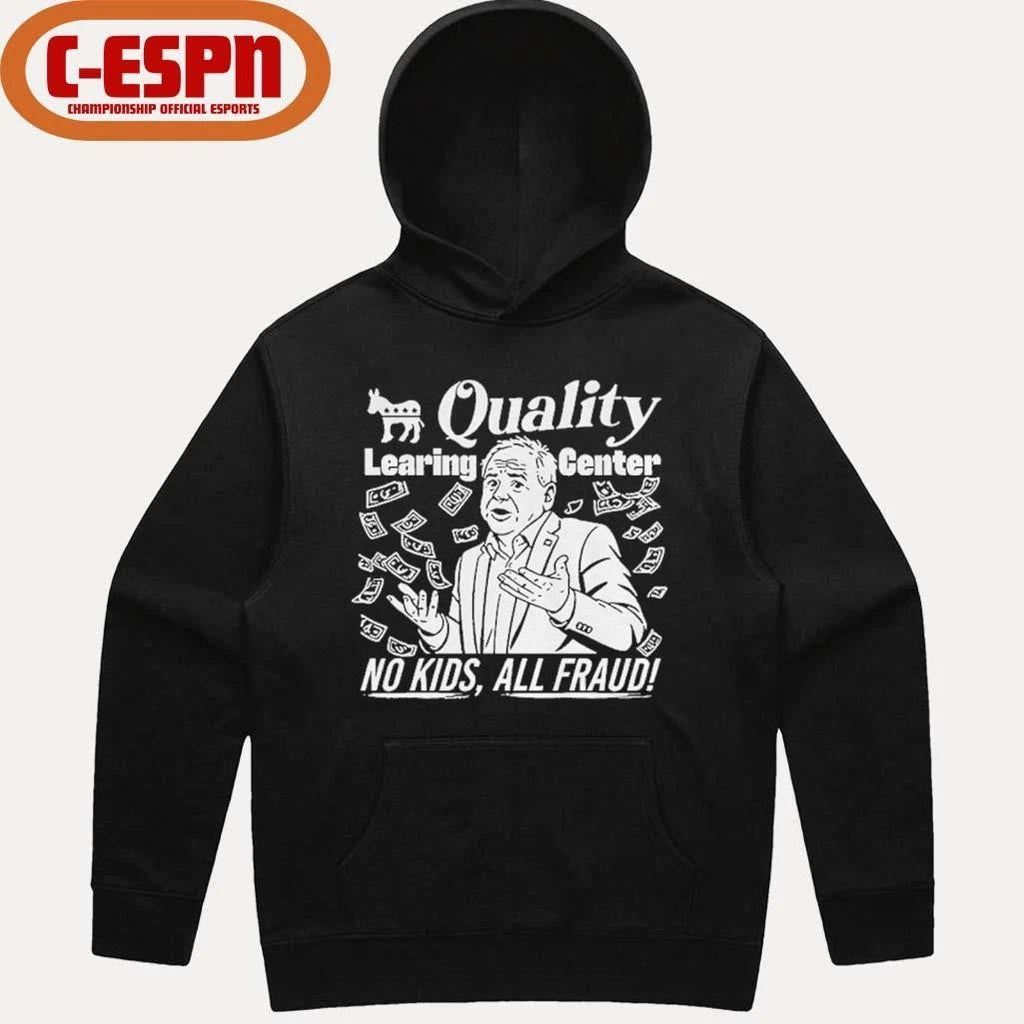 Tim Walz quality learning center no kids all fraud shirt