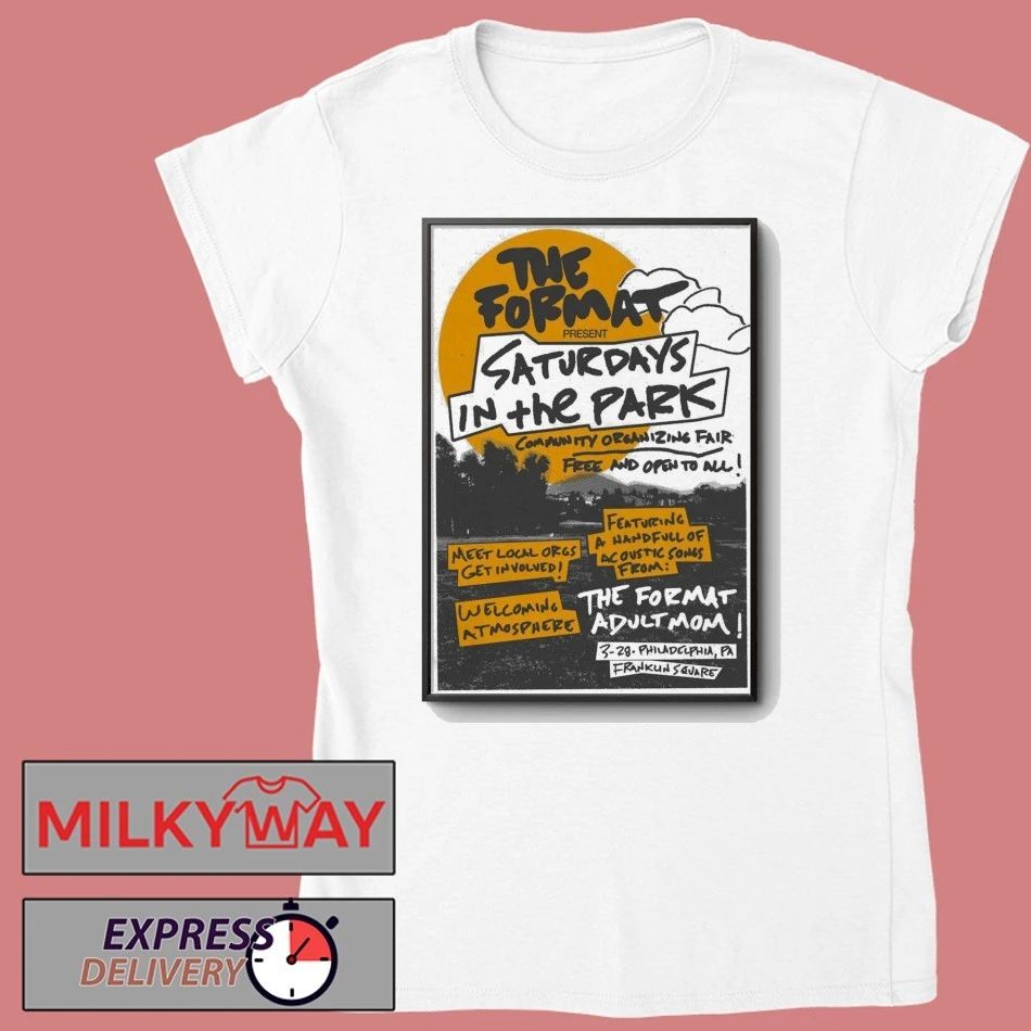 Philadelphia, PA Poster The Format Mar 28 2026 shirt