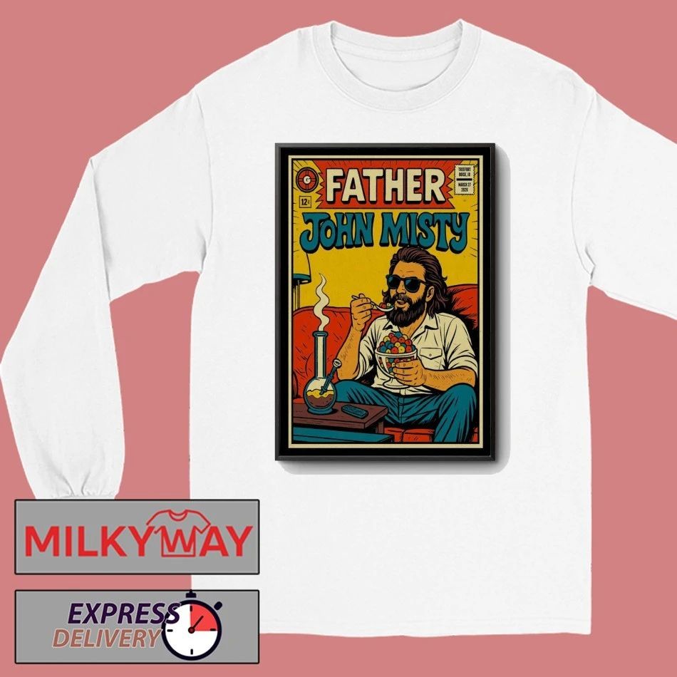 Father John Misty at the Channel 24 in Sacramento, CA for Mar 27, 2026 Poster shirt