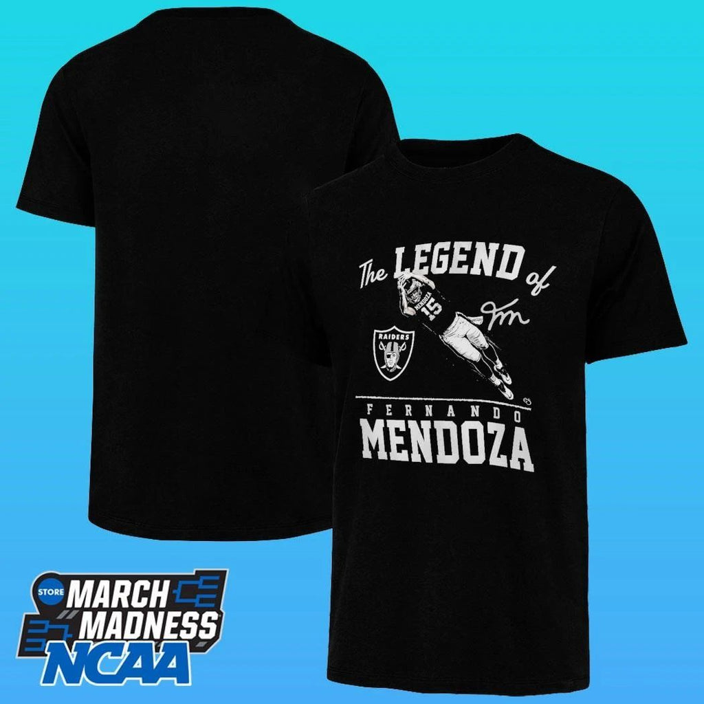 The Legend Of Fernando Mendoza Las Vegas Raiders Shirt
