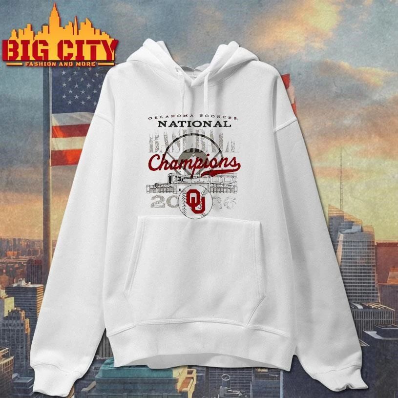 Oklahoma Sooners Image One 2026 NCAA Baseball Men’s College World Series Champions Overlay T-Shirt