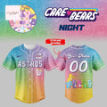 Astros Care Bears Night Limited Edition Custom Name Number Baseball Jersey