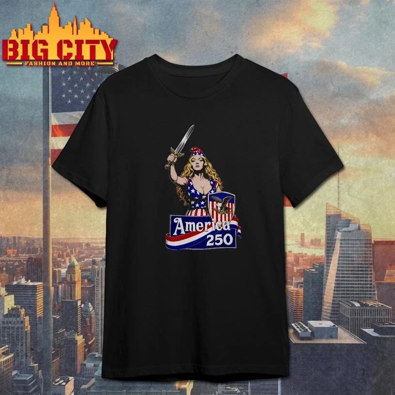 Strong Woman America 250 4th Of July Shirt