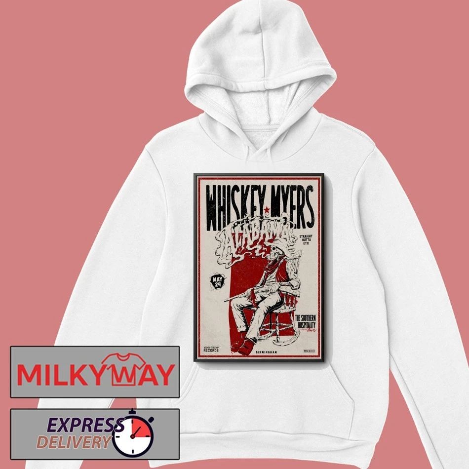 Whiskey Myers Birmingham AL 5 24 2026 Poster shirt