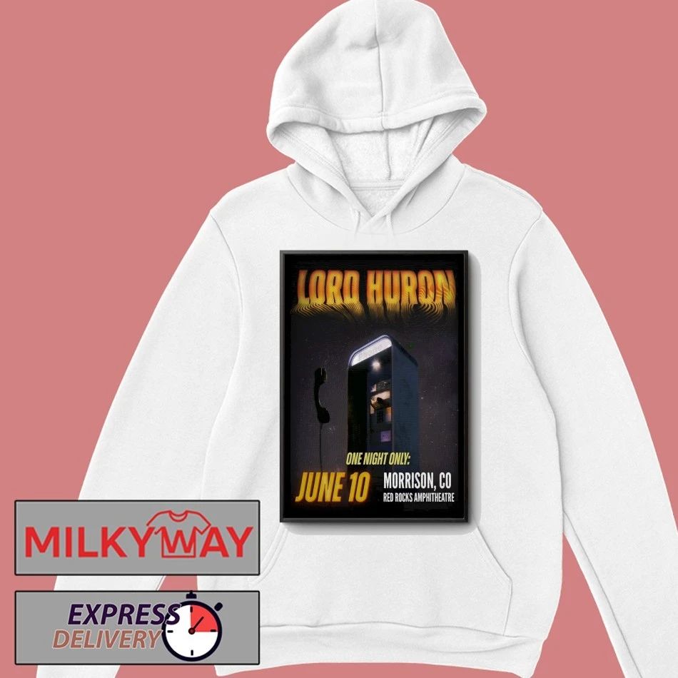Lord Huron Red Rocks Shows On Jun 10 2026 Poster shirt