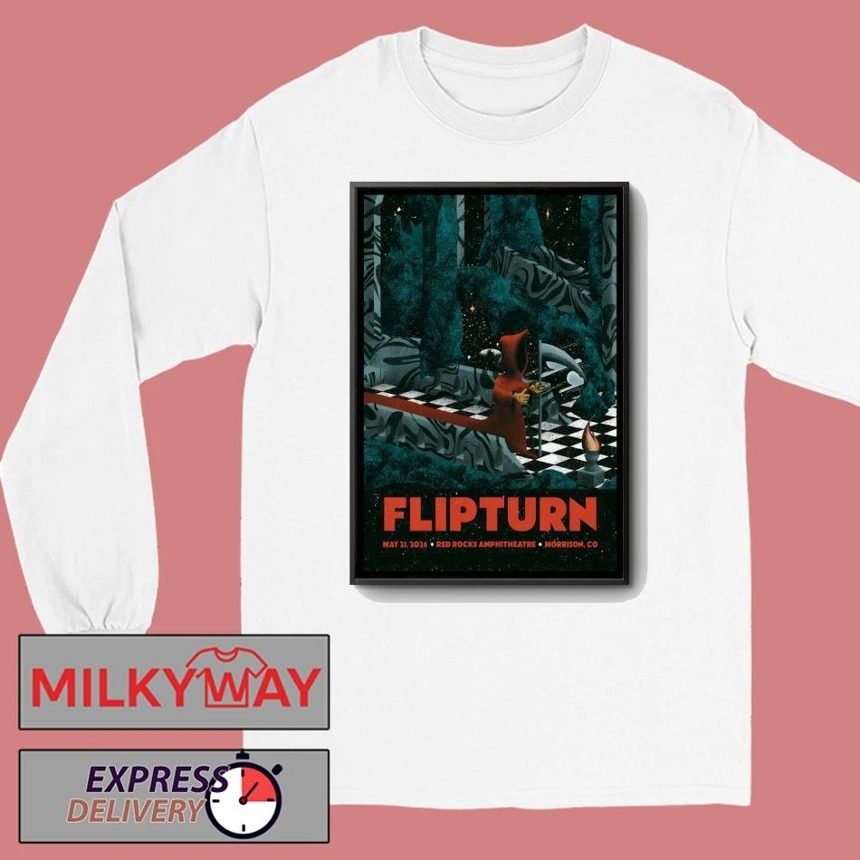 FlipTurn May 21 2026 In Morrison CO Poster shirt