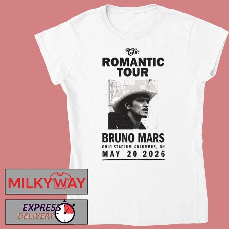 Bruno Mars The Columbus Shows at Ohio Stadium on May 20, 2026 Shirt