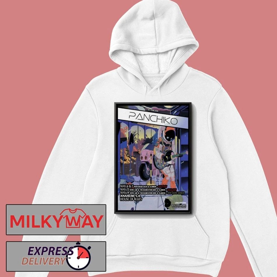 Panchiko 2026 US Tour Poster shirt