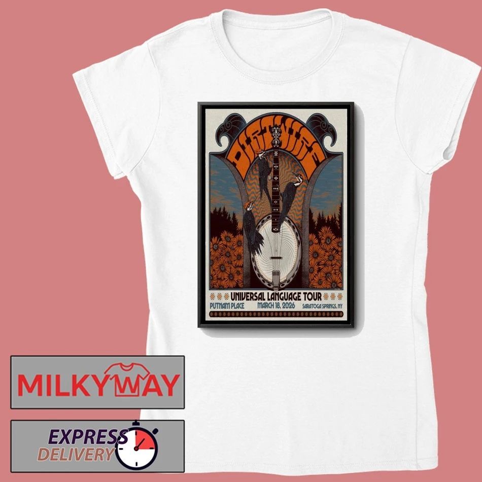 Dirtwire Saratoga Springs Tour On Mar 18 2026 Poster shirt