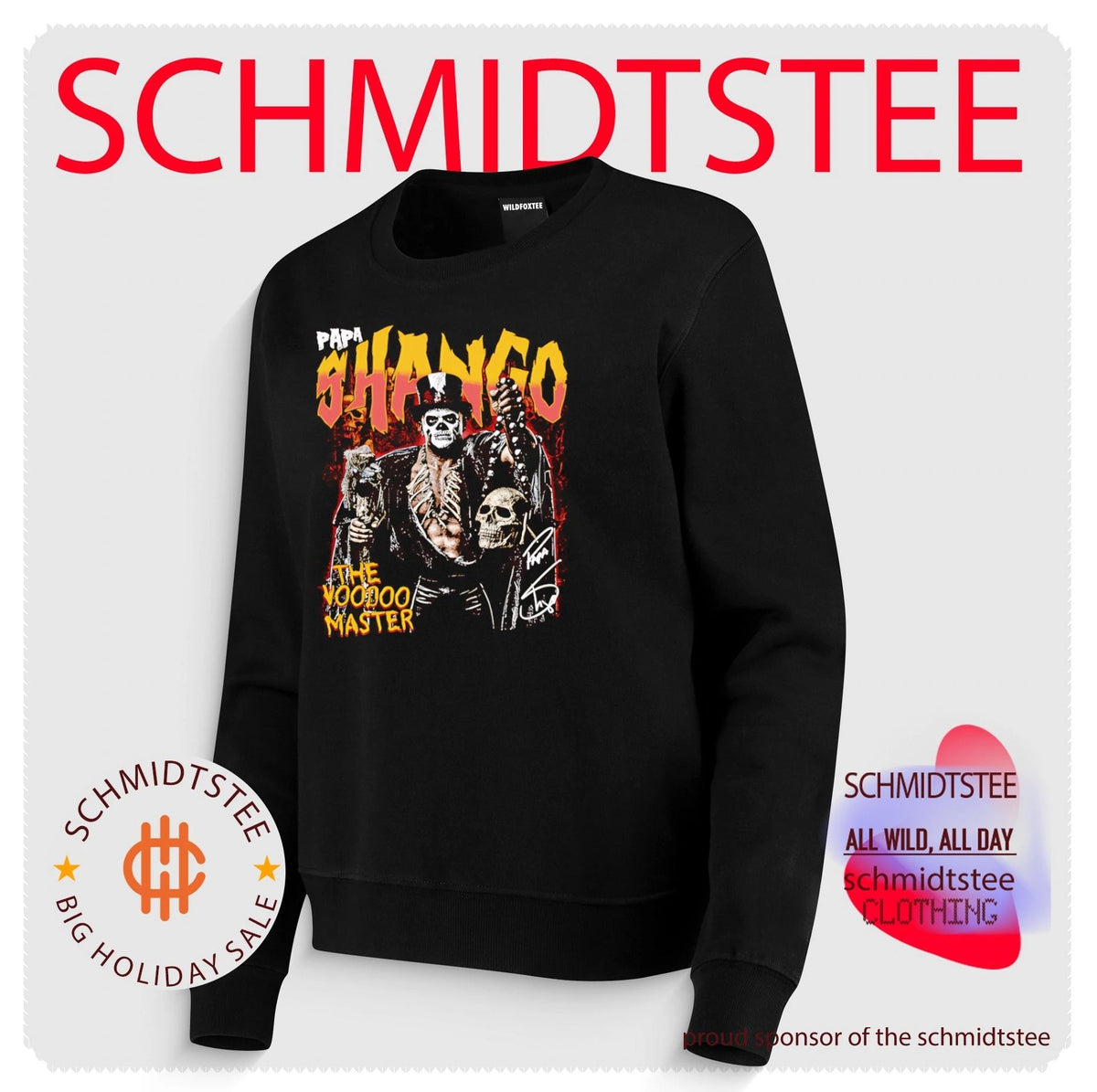 Papa Shango The Voodoo Master signature shirt
