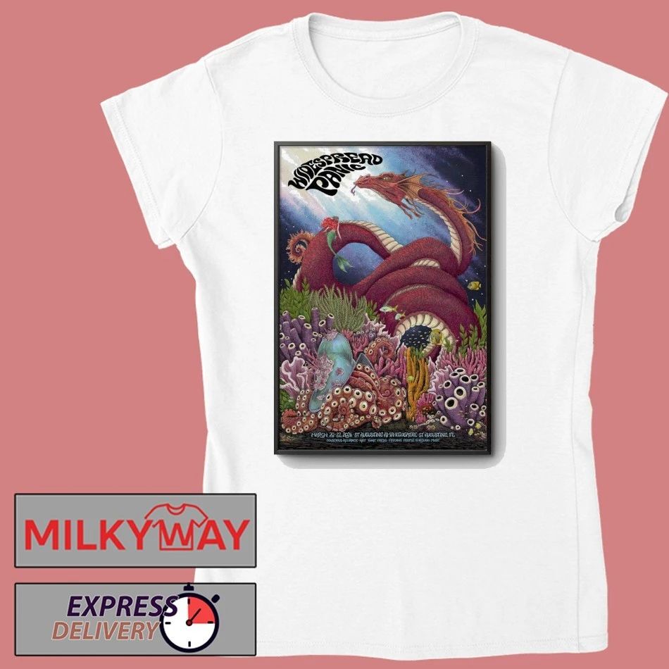 Widespread Panic St. Augustine FL 3 20-3 22 2026 Poster shirt
