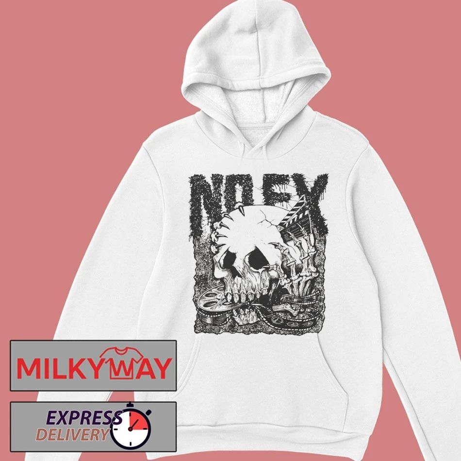 NOFX 40 Years Of Funkin’ Up Film Merch OG Film Skull Two Sided T-Shirt