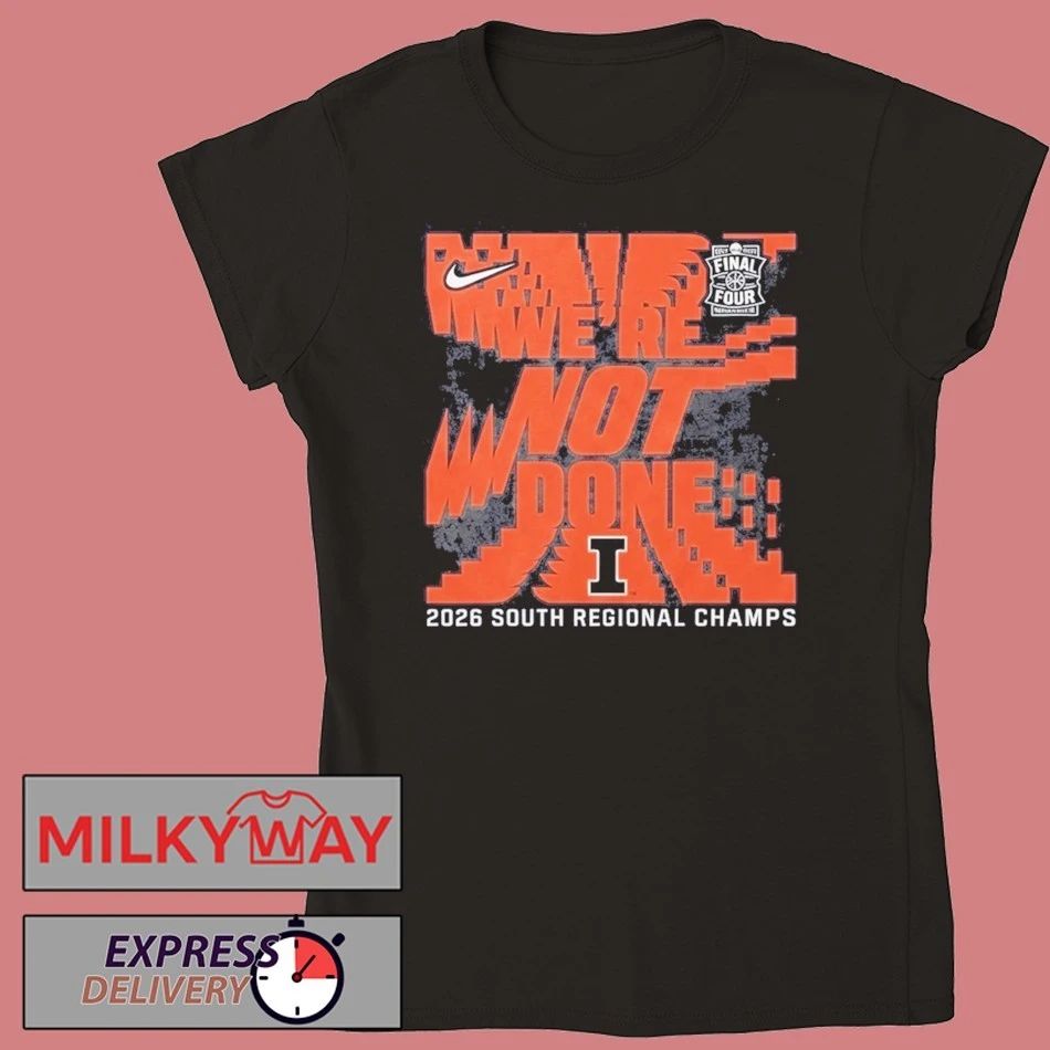 Illinois Fighting Illini 2026 Tournament Final Four Locker Room Shirt