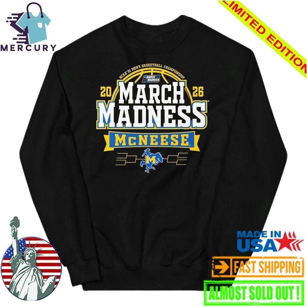McNeese State Cowboys 2026 Men’s Basketball March Madness Shirt