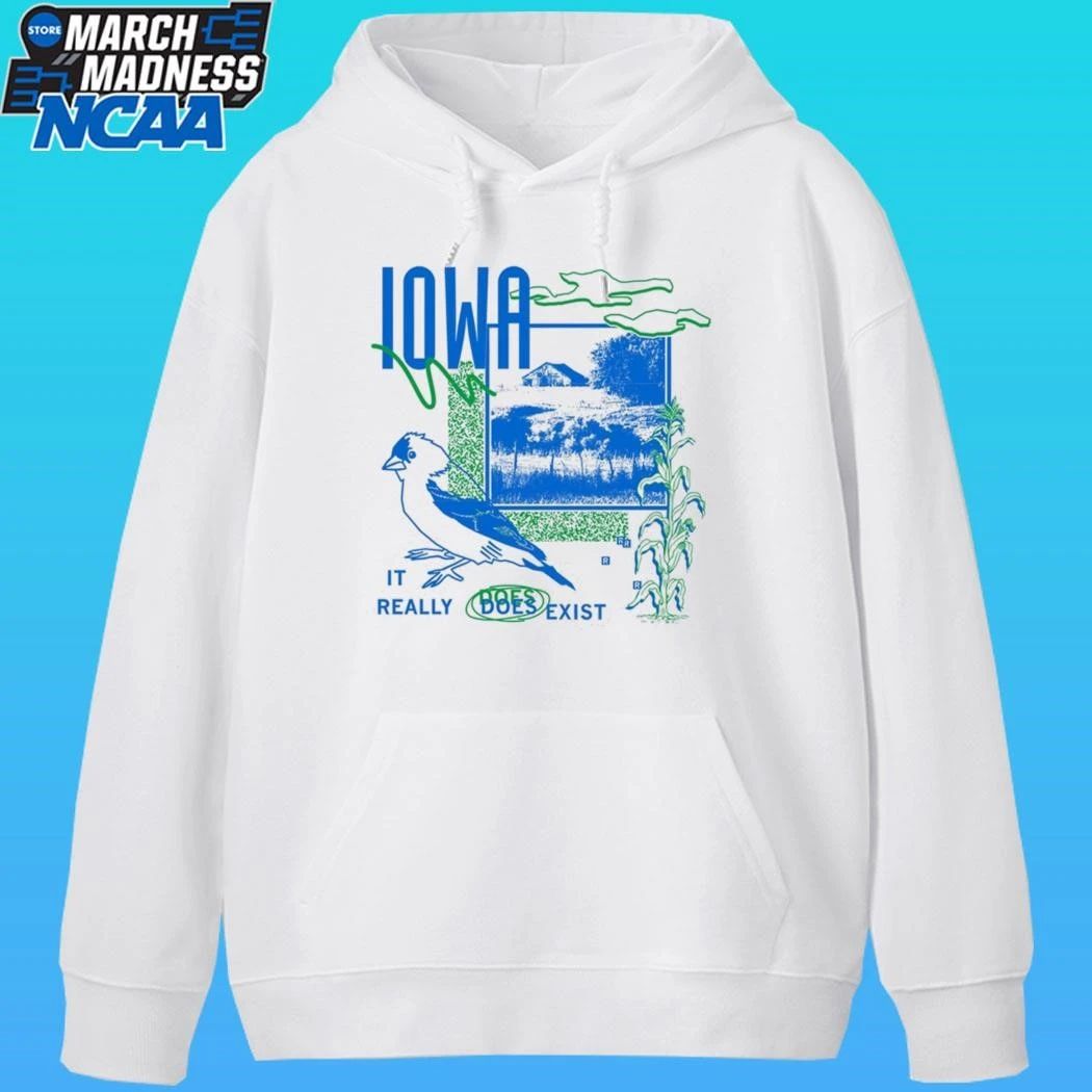 Iowa It Really Does Exist Ringer Shirt