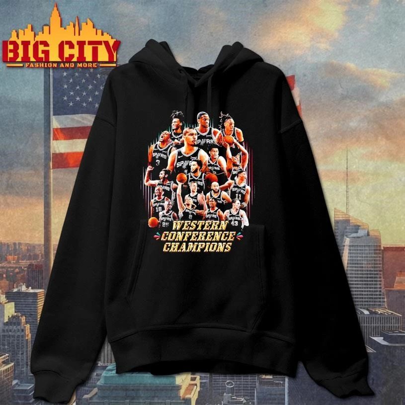 San Antonio Spurs 2026 NBA Final Bound Western Conference Champions Shirt