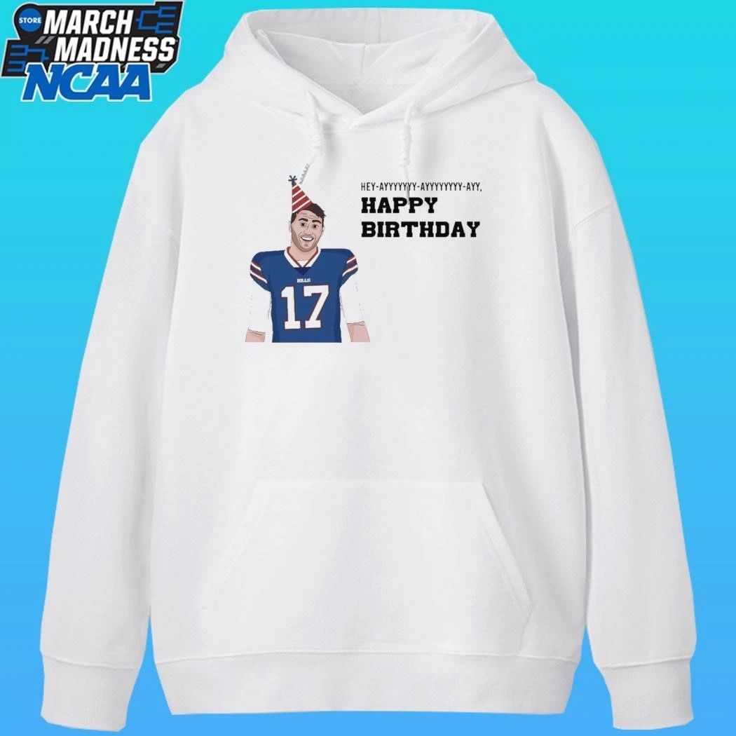 Happy 30th Birthday Josh Allen Shirt
