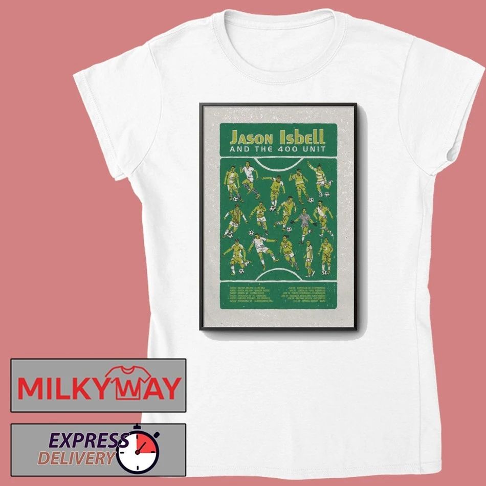 Jason Isbell and The 400 Unit UK EU Tour June 2026 Poster shirt