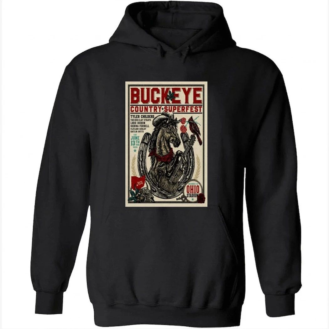 Buckeye Country Superfest June 13 2026 Ohio Stadium in Columbus, OH Poster Shirt